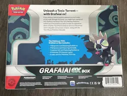 Pokemon TCG Grafaiai EX Box - 4 Packs - Brand New! Factory Sealed! - Image 2