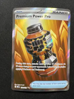 Premium Power Pro Mega Evolutions Ultra Rare Holo 174/132 MEG Pokemon TCG Card - Image 1