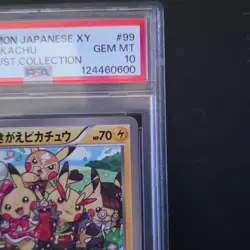 Pokemon Cosplay Pikachu Illust Promo 099/XY-P Japanese PSA 10 - Image 4