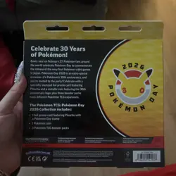 2026 Pokemon Day Collection - 30th Anniversary Promo - IN HAND - Image 2