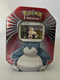 Pokemon Snorlax Mighty Mysterious Tin 2021 Factory Sealed Knock Out - Image 2