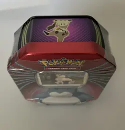 Pokemon Snorlax Mighty Mysterious Tin 2021 Factory Sealed Knock Out - Image 3