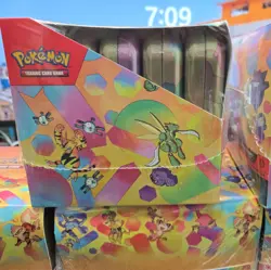 POKEMON SCARLETT & VIOLET 151 MINI TIN DISPLAY CASE 10 PACK SEALED - Image 2