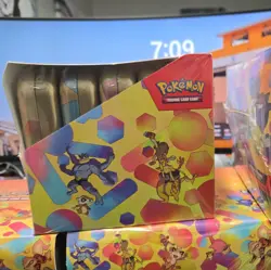 POKEMON SCARLETT & VIOLET 151 MINI TIN DISPLAY CASE 10 PACK SEALED - Image 4