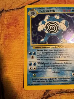 Poliwrath Holo Base Set | Vintage WOTC Pokemon - Image 4