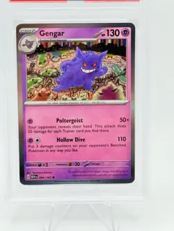 2023 POKEMON MEW EN-151 #094 GENGAR PSA 9 - Image 2