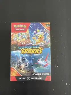 Pokemon TCG Scarlet And Violet Surging Sparks Booster Bundle With 6 Booster Pack - Image 1