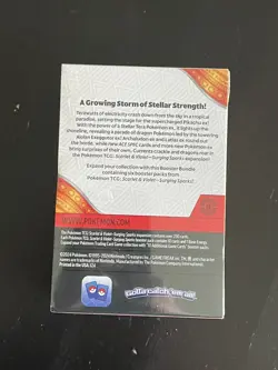Pokemon TCG Scarlet And Violet Surging Sparks Booster Bundle With 6 Booster Pack - Image 4