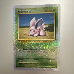Pokemon Nidoran M 83/110 Legendary Collection Reverse Holo Common 40 HP 30 - Image 1