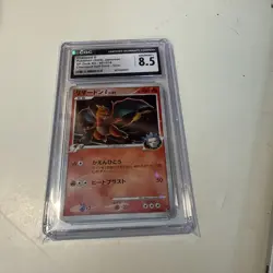 2009 Pokemon Charizard SP Deck Kit 001/016 Level 65 Holo CGC 8.5 Pop 8!!! - Image 1