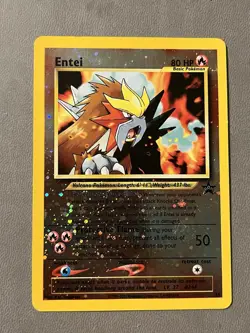 Pokemon TCG Entei Wizards Black Star Promos 34 Holo Promo Promo - Image 1