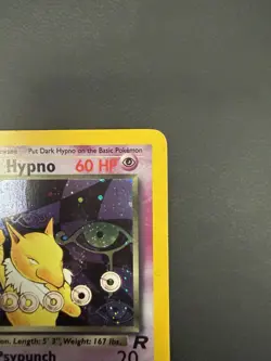 Pokemon Dark Hypno 9/82 Team Rocket Holo Rare Unlimited MP - Image 3