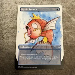 Mystic Remora - Custom Art MTG Magic The Gathering Playtest Card - Image 1