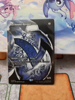 Arcbound Ravager (Borderless) Teenage Mutant Ninja Turtles Eternal-Legal MTG NM - Image 1