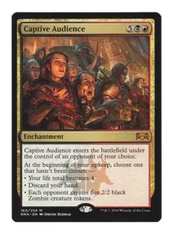 [1x] Captive Audience Near Mint, English Ravnica Allegiance MTG Magic - Image 1