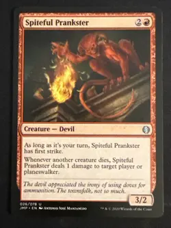 1x Spiteful Prankster (026) Jumpstart LP MTG Magic the Gathering x1 MKE - Image 1