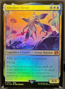 MTG Final Fantasy Absolute Virtue Foil (Mythic) - Image 1
