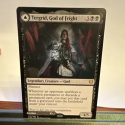 Tergrid, God of Fright/ Tergrid's Lantern - Kaldheim #112 - Rare - NM - MTG - Image 1