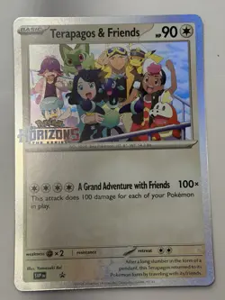 Terapagos & Friends SVP EN Black Star Promo Pokemon TCG Holo Rare Jumbo Oversize - Image 2
