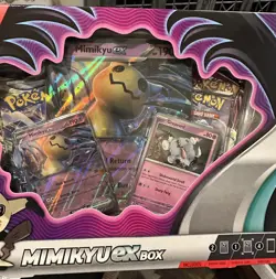 Pokemon TCG Mimikyu EX Collection Box Brand New Factory Sealed English 820650852183 - Image 2