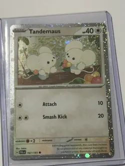 Tandemaus 167/193 S&V Paldea Evolved Cosmos Holo Promo Pokemon TradingCG 2023 NM - Image 2