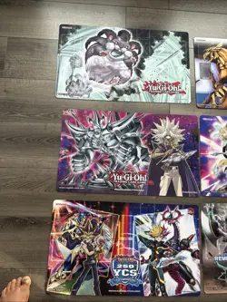 Yu-Gi-Oh! TCG Playmat Lot of 9 Soft Material - Image 2