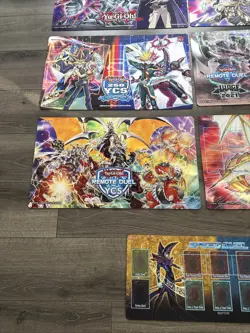 Yu-Gi-Oh! TCG Playmat Lot of 9 Soft Material - Image 5