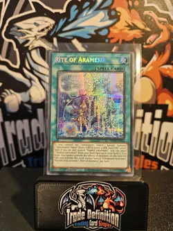Yu-Gi-Oh! TCG Rite of Aramesir MP23-EN264 1st Edition Prismatic Secret Rare - Image 1