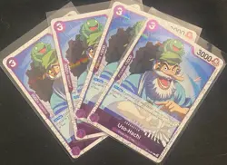 4x Uso-Hachi (Pirate Foil) - ST18-001 - PRB02 - One Piece TCG - English Playset - Image 1