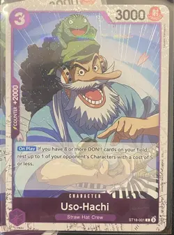 4x Uso-Hachi (Pirate Foil) - ST18-001 - PRB02 - One Piece TCG - English Playset - Image 2