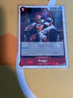 One Piece CCG Buggy Pirate Foil OP03-008 PRB02 The Best Vol.2 English - Image 1