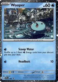 Wooper 155 Sv: Scarlet & Violet Promo Cards Holo - Image 1