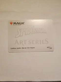 Symbiote Spider-Man - Signature - Art Series 40/54 - Card MTG NM/M - Image 2