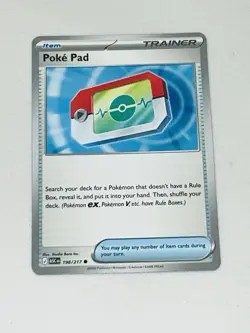 Pokemon TCG Poke Pad 198/217 Trainer Item Ascended Heroes English Card - Image 1