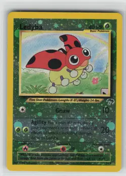 Ledyba - 7/18 - Holo Promo Southern Islands - Pokemon Card - MP - Swirl - Image 1