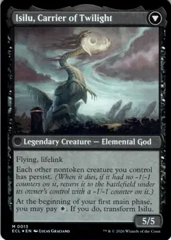 Eirdu, Carrier of Dawn FOIL Lorwyn Eclipsed Magic MTG NM - Image 2