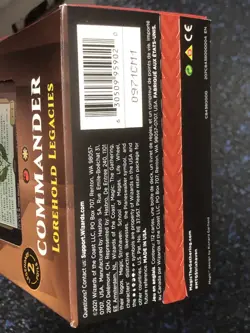 1x MISPRINT Strixhaven Commander Deck LOREHOLD LEGACIES Box / Silverquill frontU 630509959020 - Image 3