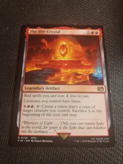 The Fire Crystal ~ Final Fantasy [ NM ] [ Magic MTG ] - Image 1