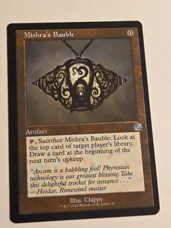 Mishra's Bauble X1 BRO MTG The Brothers' War Retro Frame - Image 1