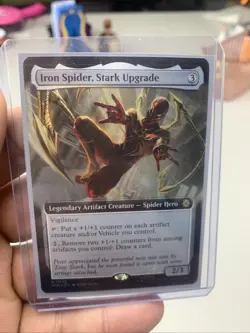 Iron Spider, Stark Upgrade (FOIL) x1 - MTG Marvel's Spider-Man SPM #279 - Image 1