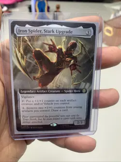Iron Spider, Stark Upgrade (FOIL) x1 - MTG Marvel's Spider-Man SPM #279 - Image 2