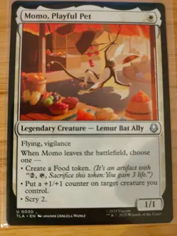 MTG Momo, Playful Pet 0030 Avatar: The Last Airbender M/NM Free UK P&P - Image 1