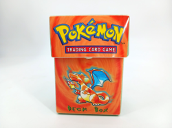 Ultra Pro 1999 Vintage Pokemon Charizard Nidoran Deck Box WOTC Empty - Image 1