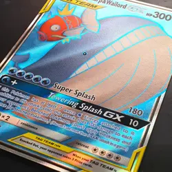 Magikarp & Wailord GX 160/181 Full Art Tag Team Up LP+ Pokemon Card - Image 2
