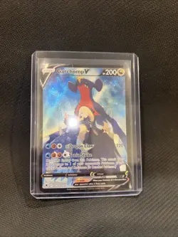 Pokemon Garchomp v (damaged) TCG TG23/TG30 Swsh10Astral Radiance Trainer Gallery - Image 5