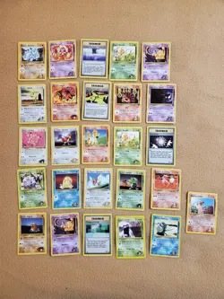 LP 26 Cards Gym Challenge & Gym Heroes Lot Various Pokemon and Characters - Image 1