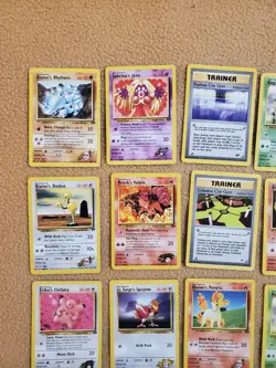 LP 26 Cards Gym Challenge & Gym Heroes Lot Various Pokemon and Characters - Image 2