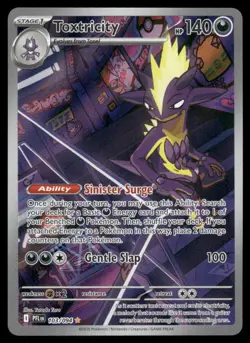 Pokemon Cards Toxtricity 103/094 Phantasmal Flames Illustration Rare NM - Image 1