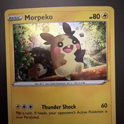 Pokemon MORPEKO 25th SWSH012 HOLO Promo Card - Image 2