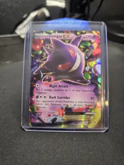 Pokemon Gengar EX TCG Phantom Forces Ultra Rare Holo Card 34/119 NM Condition - Image 1